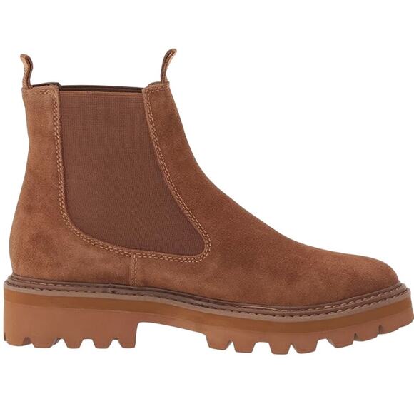 Dolce Vita Women's Moana H2o Rain Boot Brown Suede Size 9.5 - Picture 1 of 10